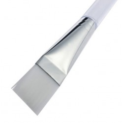 Кисть для нанесення масок c ПРОЗОРОЇ ручкою 15см ___KRY009/011 (149)