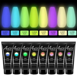 ***Неоновый полигель (Акригель) AcrylGel LUMINOUS 15ml LU04 ___VAL208 (1173)
