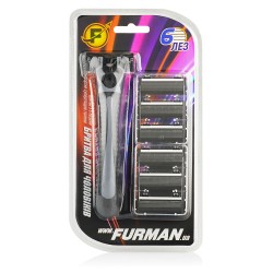 Бритва мужская +6 запасных...