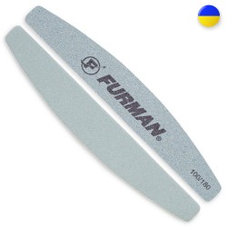 Пилка для ногтей водостойкая ФУРМАН дуга 100/180грит ___MRL900G (441)