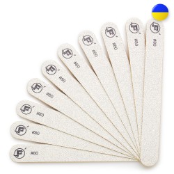 Сменные Наждаки Для ПРЯМОЙ металлической основы 80 грит 10 штук ___MRL220G (496)